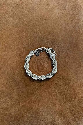 NAFIA BRACELET SILVER PLATED