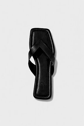 PALERMO FLIP FLOP SANDALS BLACK