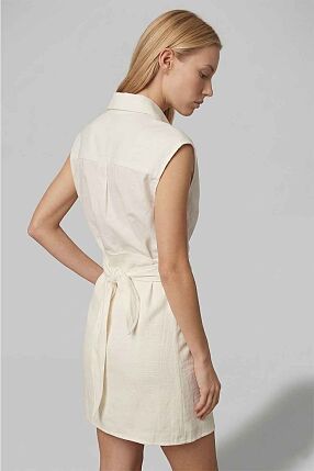 SHORT PAREO WHITE