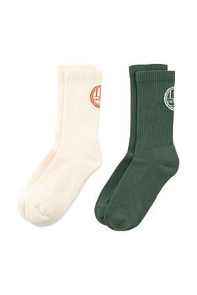 WBTENNIS STAMP SOCKS 2 PACK
