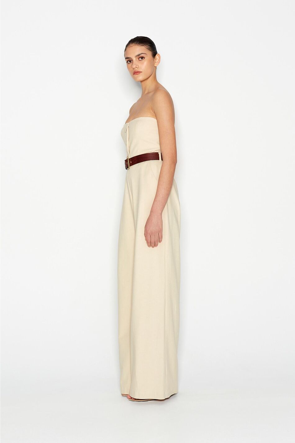 DESERT STRAPLESS JUMPSUIT