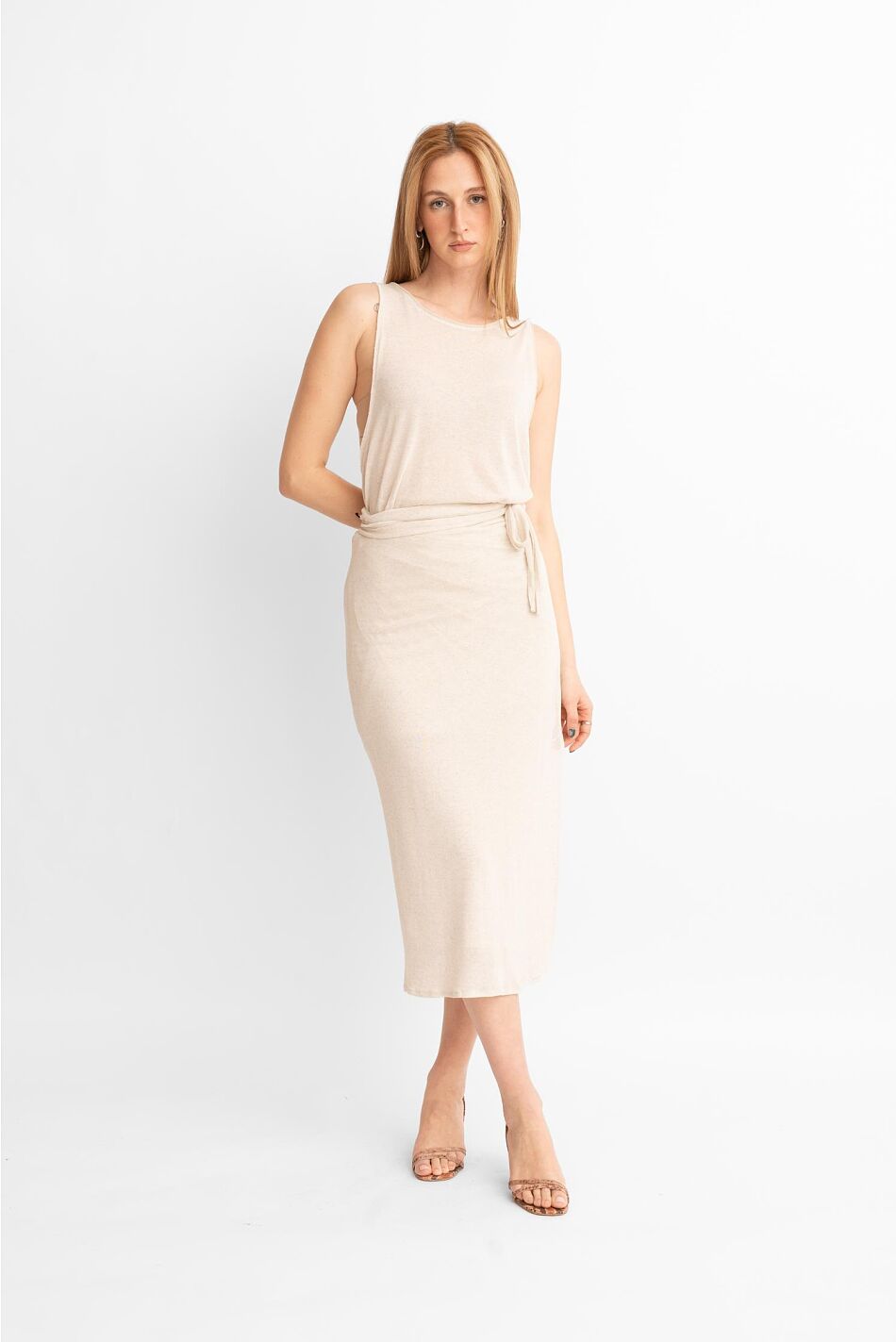KNIT LINEN PAREO