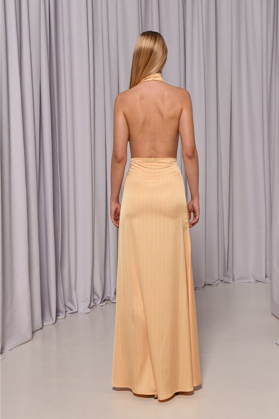 NOTTE SATIN DRESS