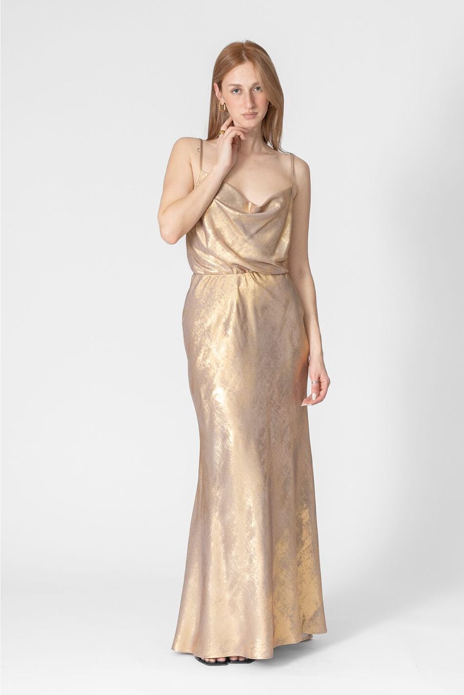 LUREX LONG SKIRT