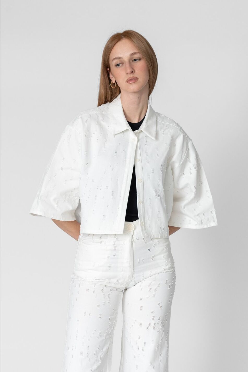 DENIM SHIRT JACKET