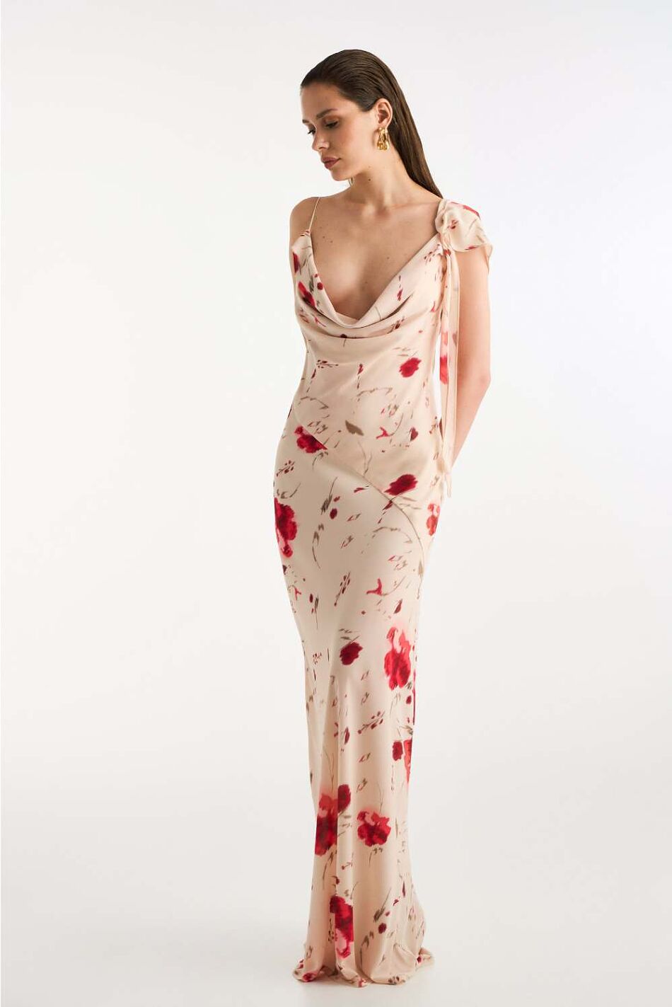 MAXI FLOWER DRESS