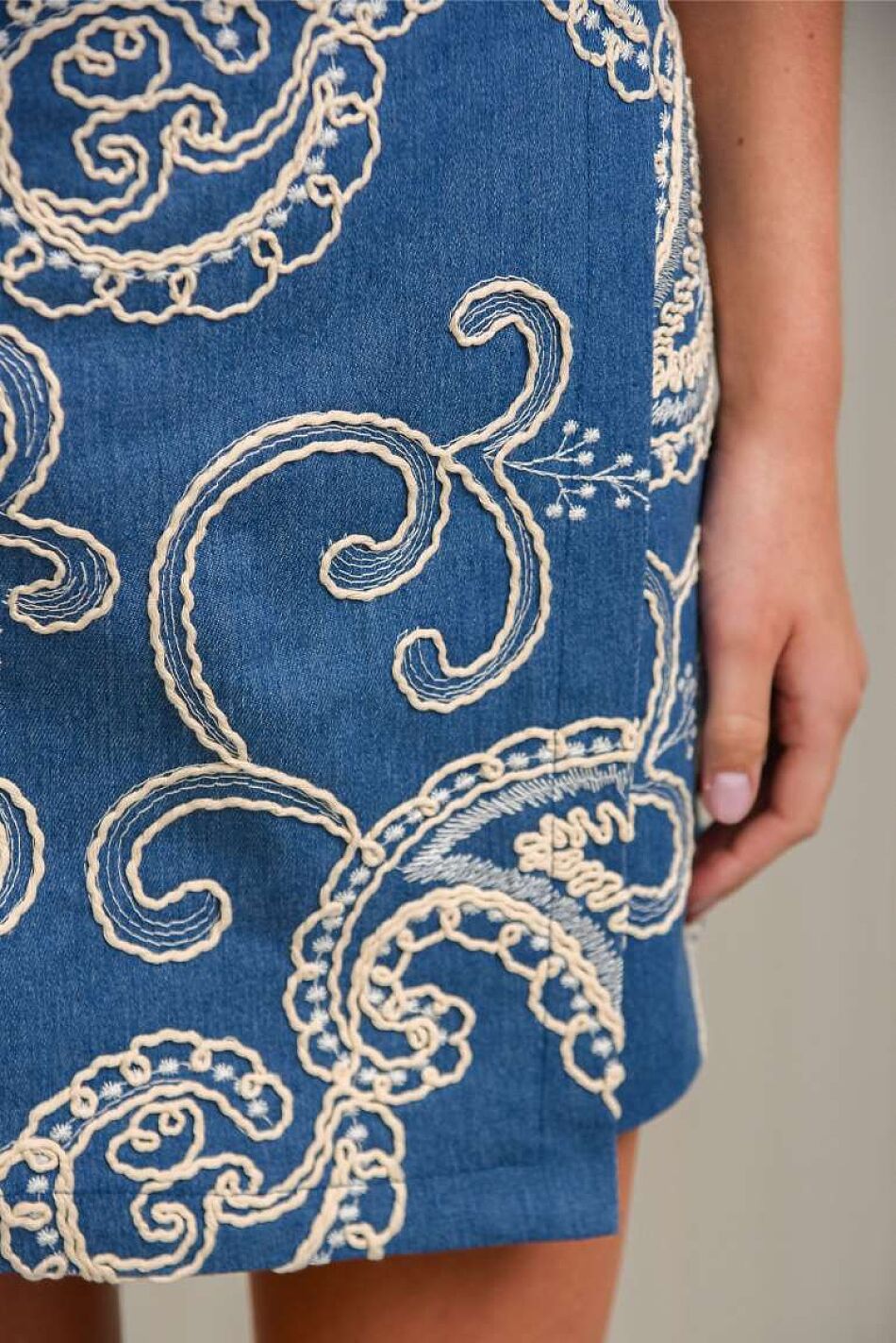 SEA MIST WRAP SKIRT