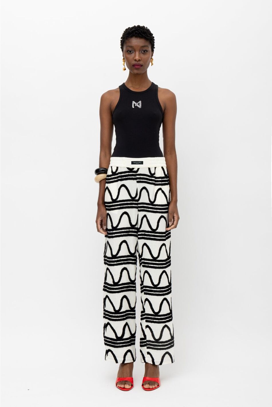 BAHARI B/W PANTS