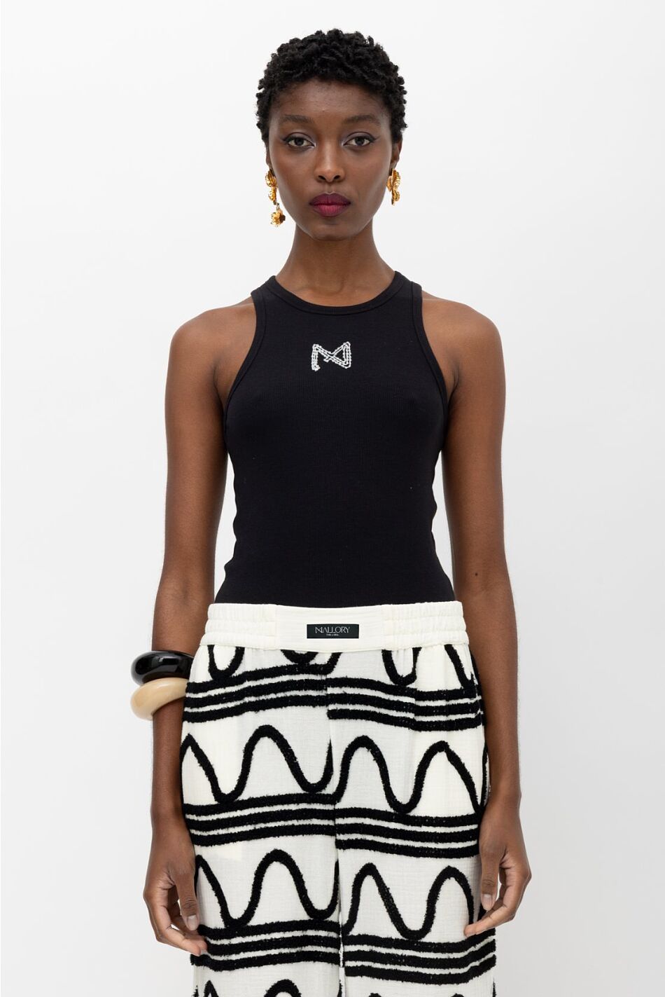 BAHARI B/W PANTS