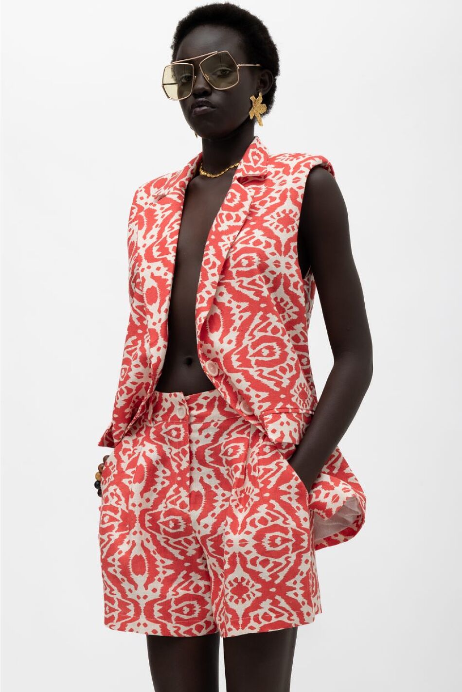 PUBA ABSTRACT BLAZER