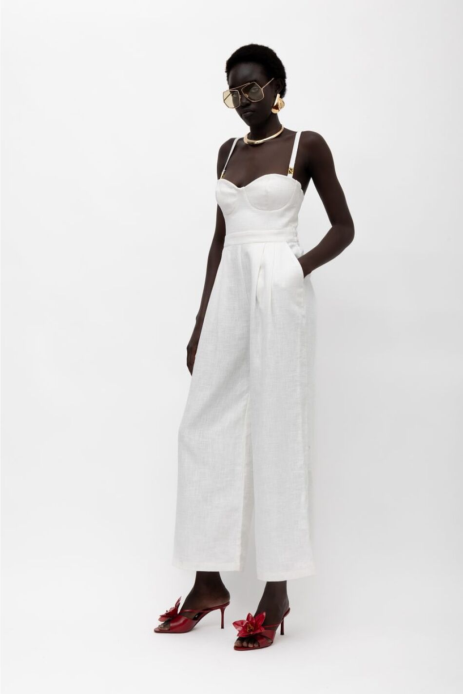IVORY JUMPSUIT