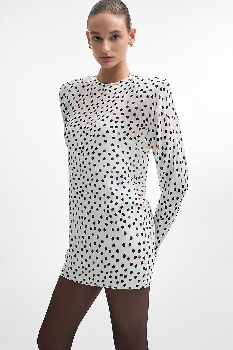 DOT COM MINI DRESS