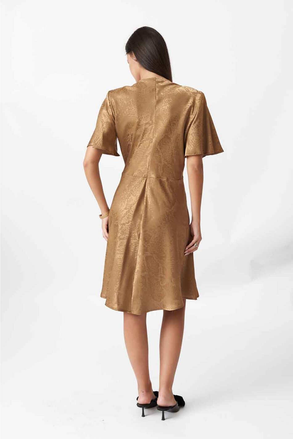 DRAPE TWIST DRESS