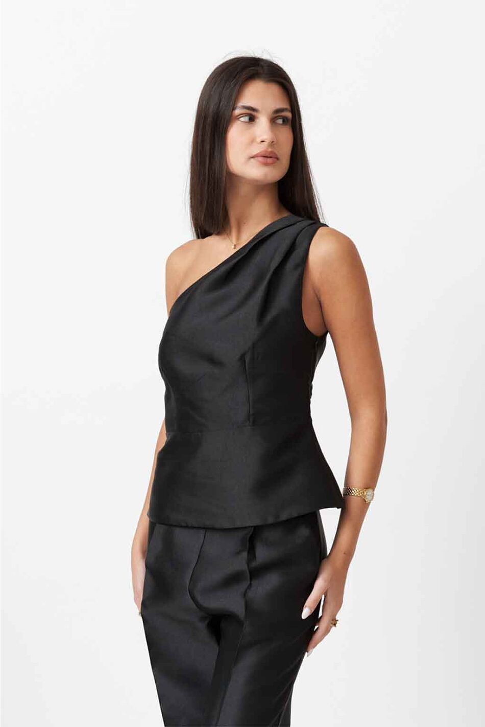 DUCHESS ONE SHOULDER TOP