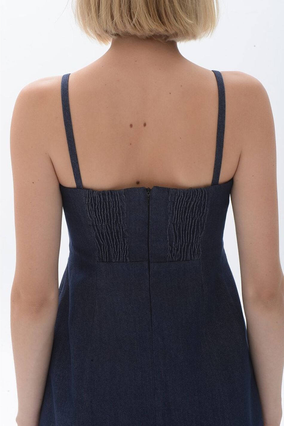EMBER JEAN MINI DRESS