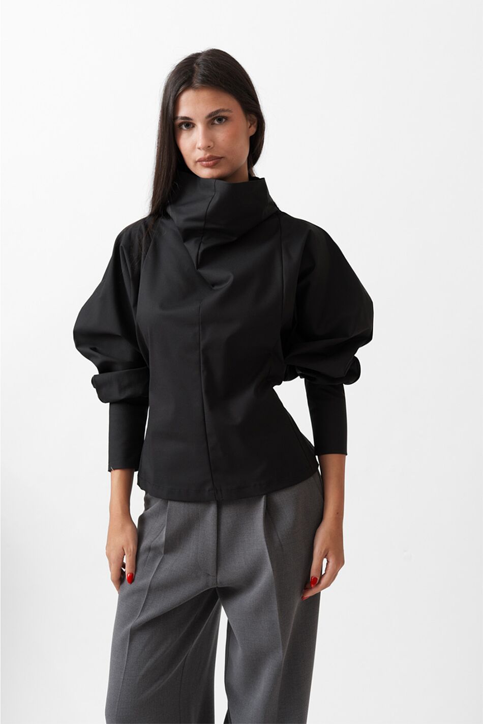 POPLIN OVERSIZE TOP