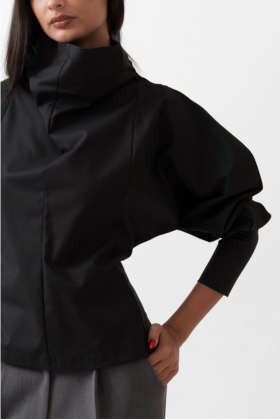 POPLIN OVERSIZE TOP