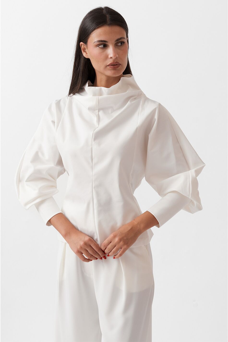 POPLIN OVERSIZE TOP