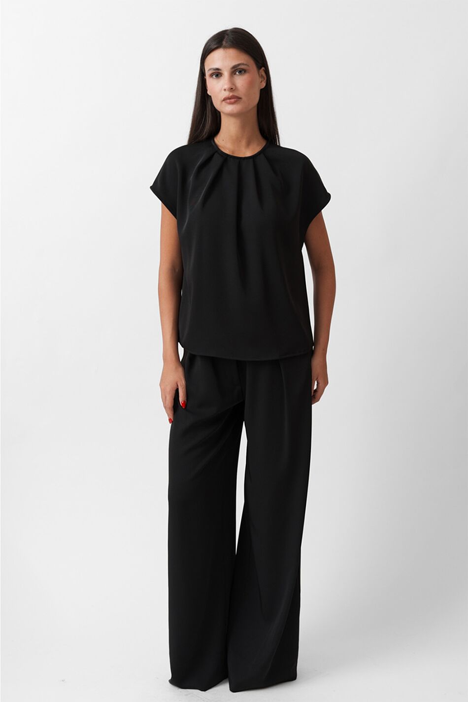 ELASTIC WAIST PANTS
