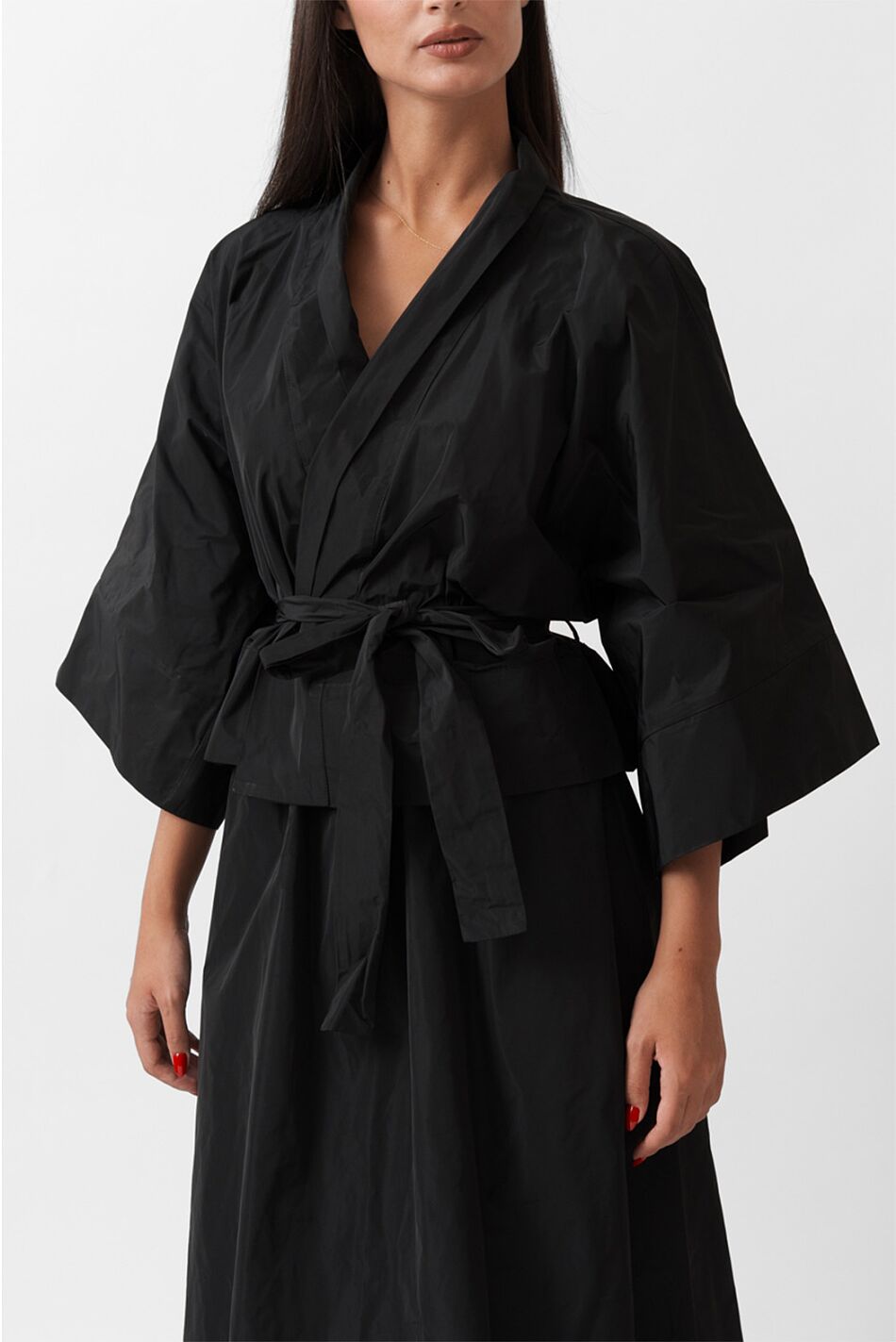 TAFFETA KIMONO