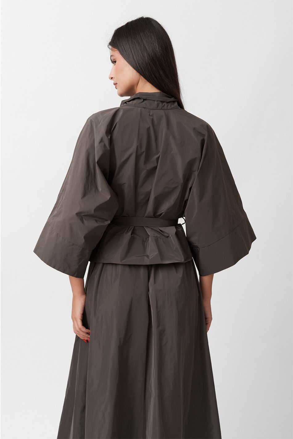 TAFFETA KIMONO