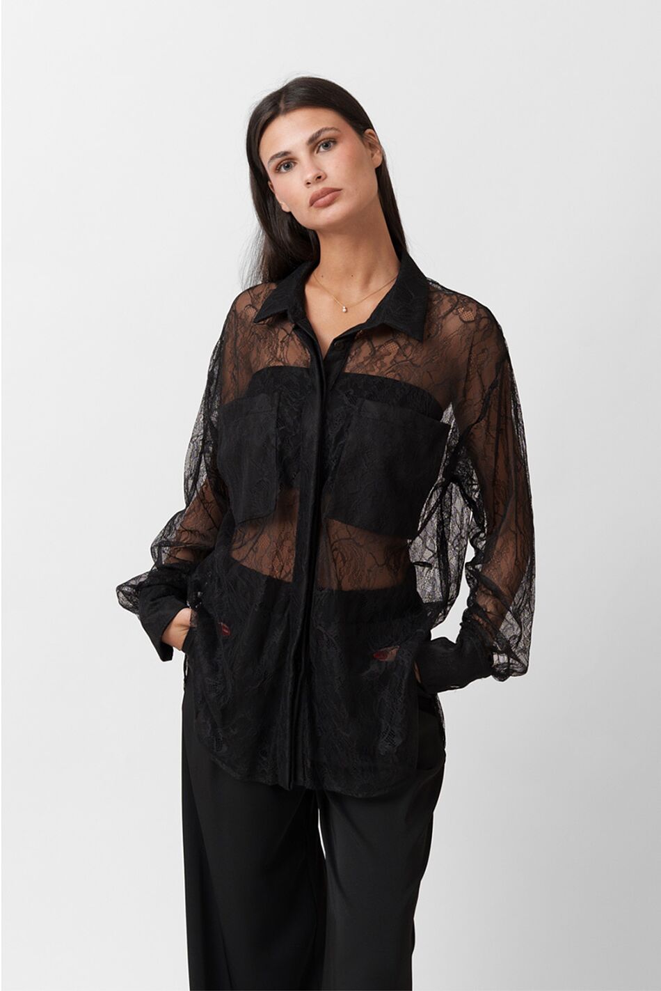 LACE SHIRT