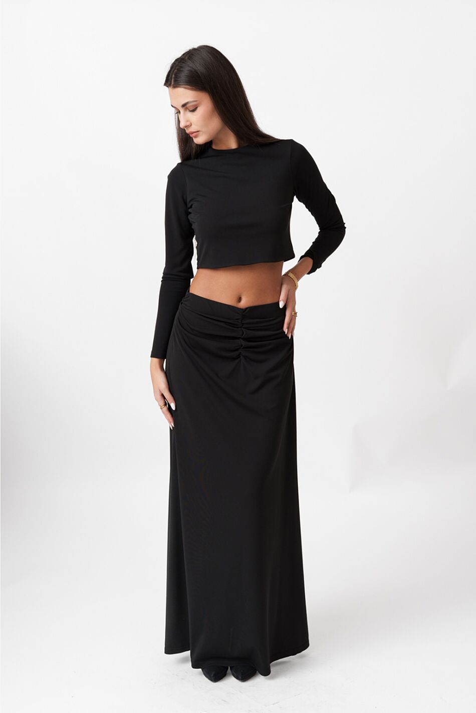 LONGSLEEVE CROP TOP