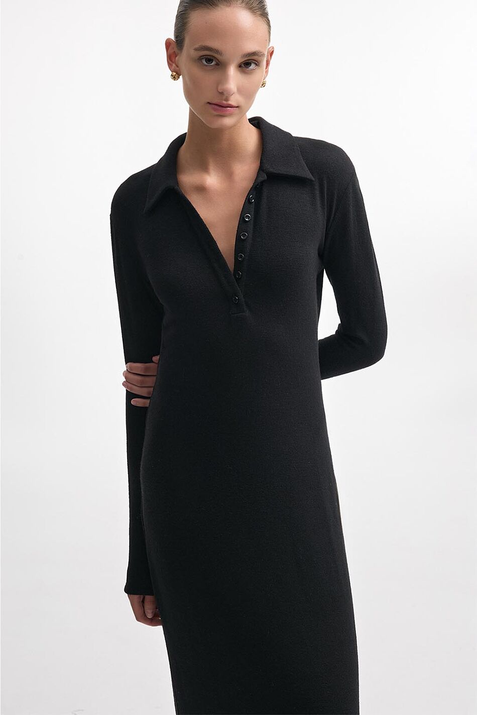 WHITNEY LONGSLEEVE MAXI DRESS