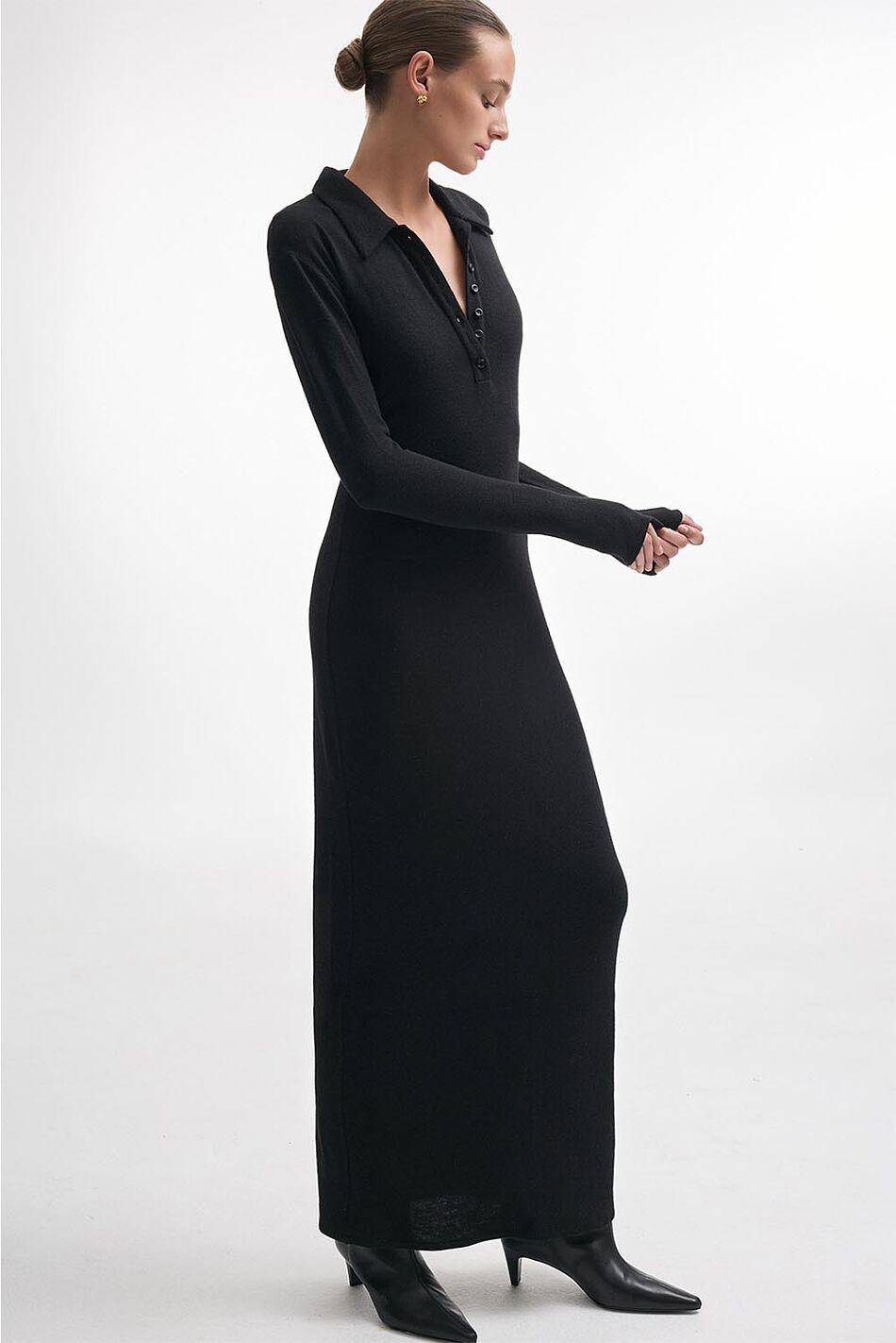 WHITNEY LONGSLEEVE MAXI DRESS