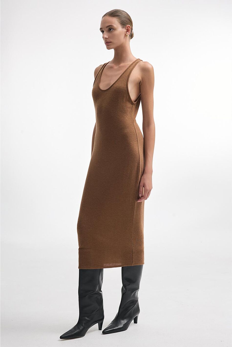 WHITNEY SLEEVELESS MAXI DRESS
