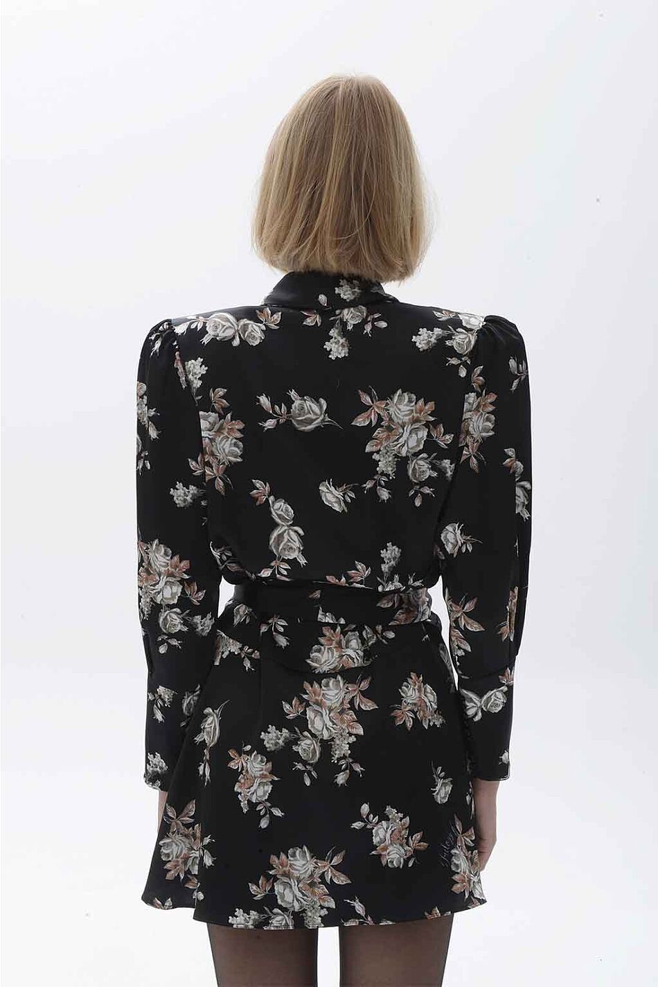 ZELMA MINI WRAP DRESS