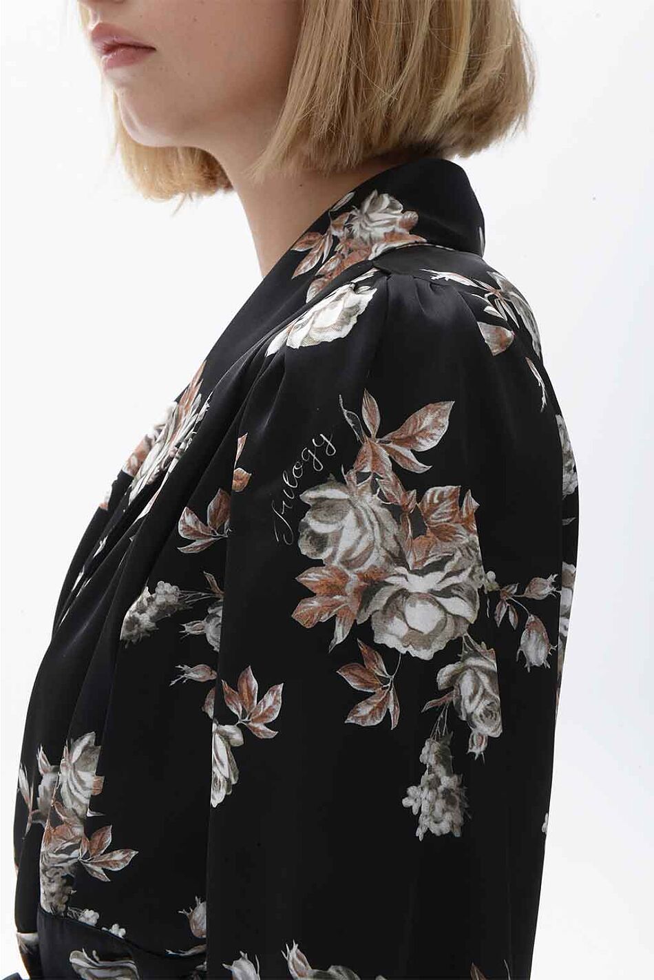ZELMA MINI WRAP DRESS