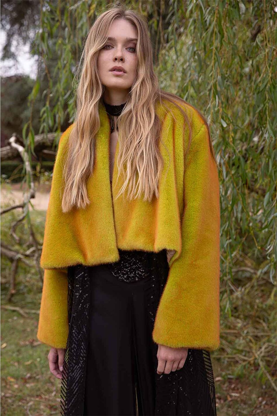GISELLE CROP FUR
