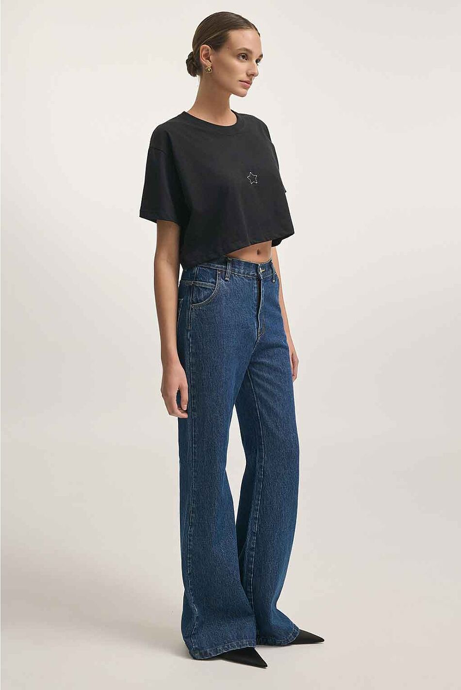 MARTINI DENIM TROUSERS