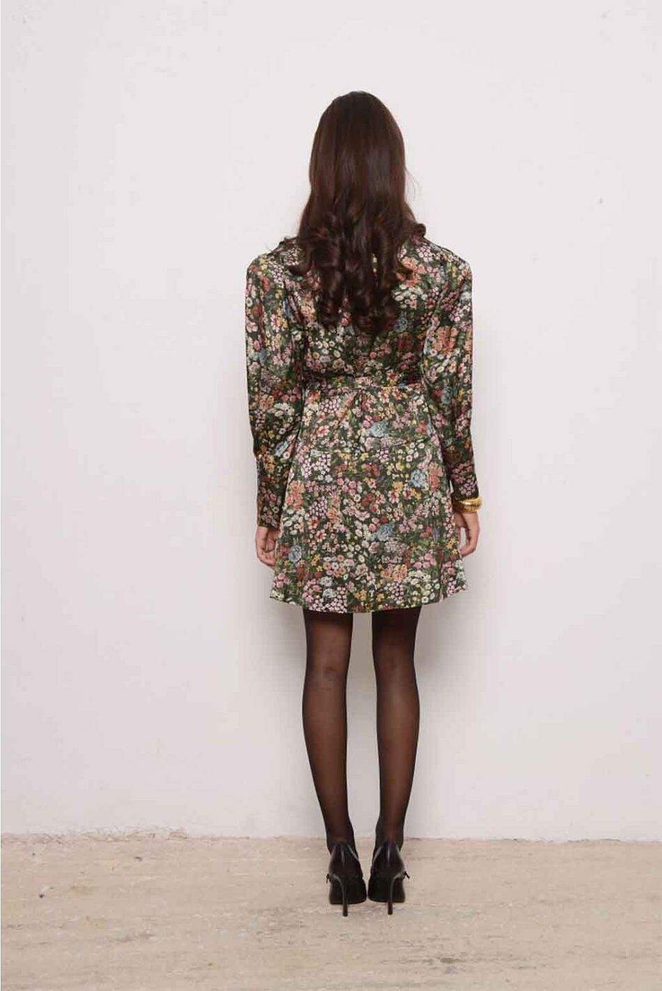 ROVENA MINI WRAP DRESS