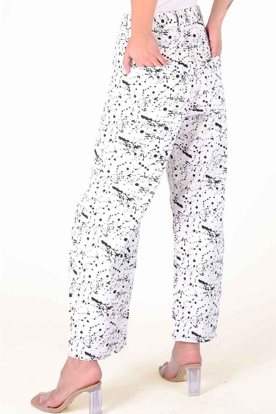 MARY OFF-WHITE BRUSHED