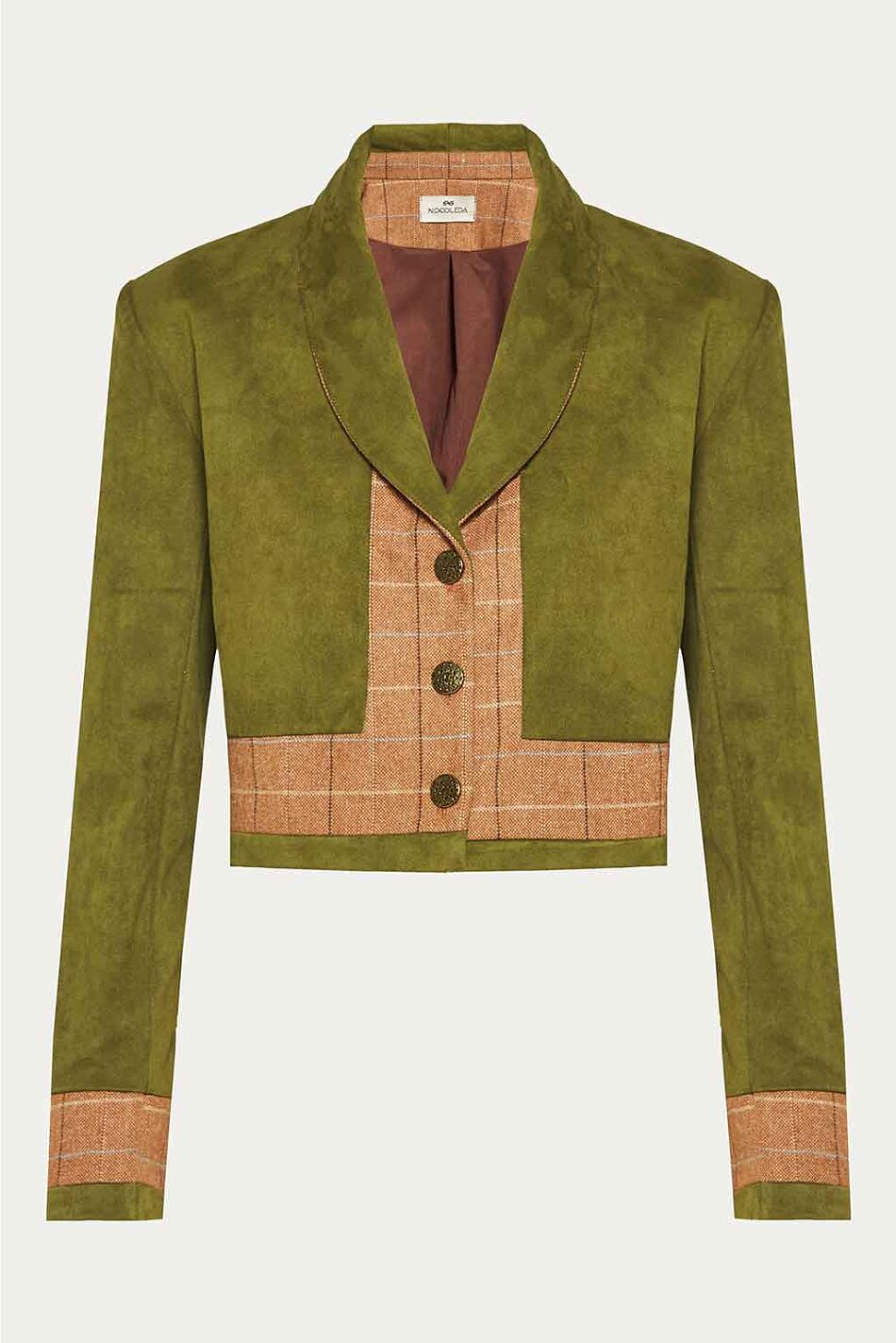FEATHER CROPPED JACKET