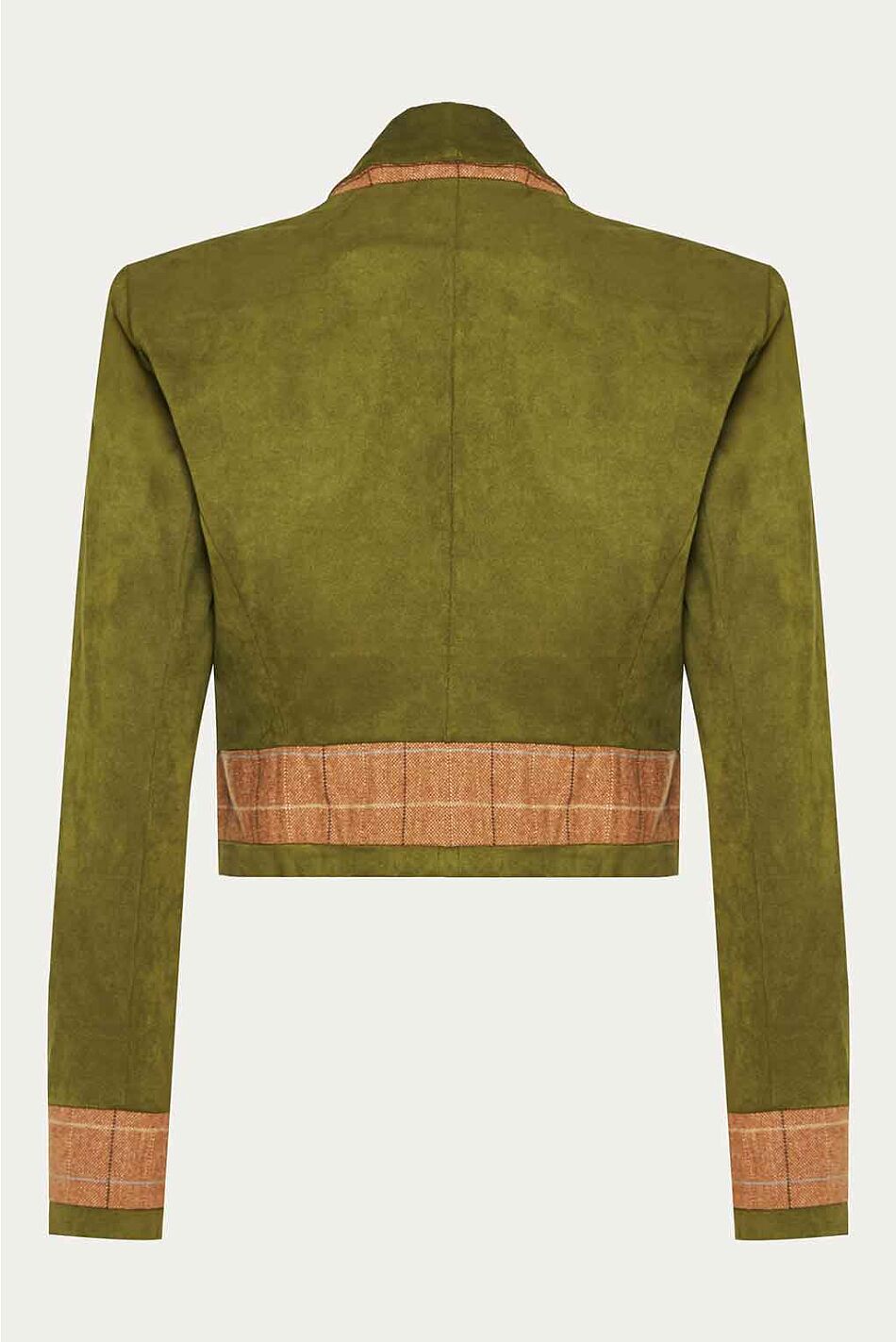 FEATHER CROPPED JACKET