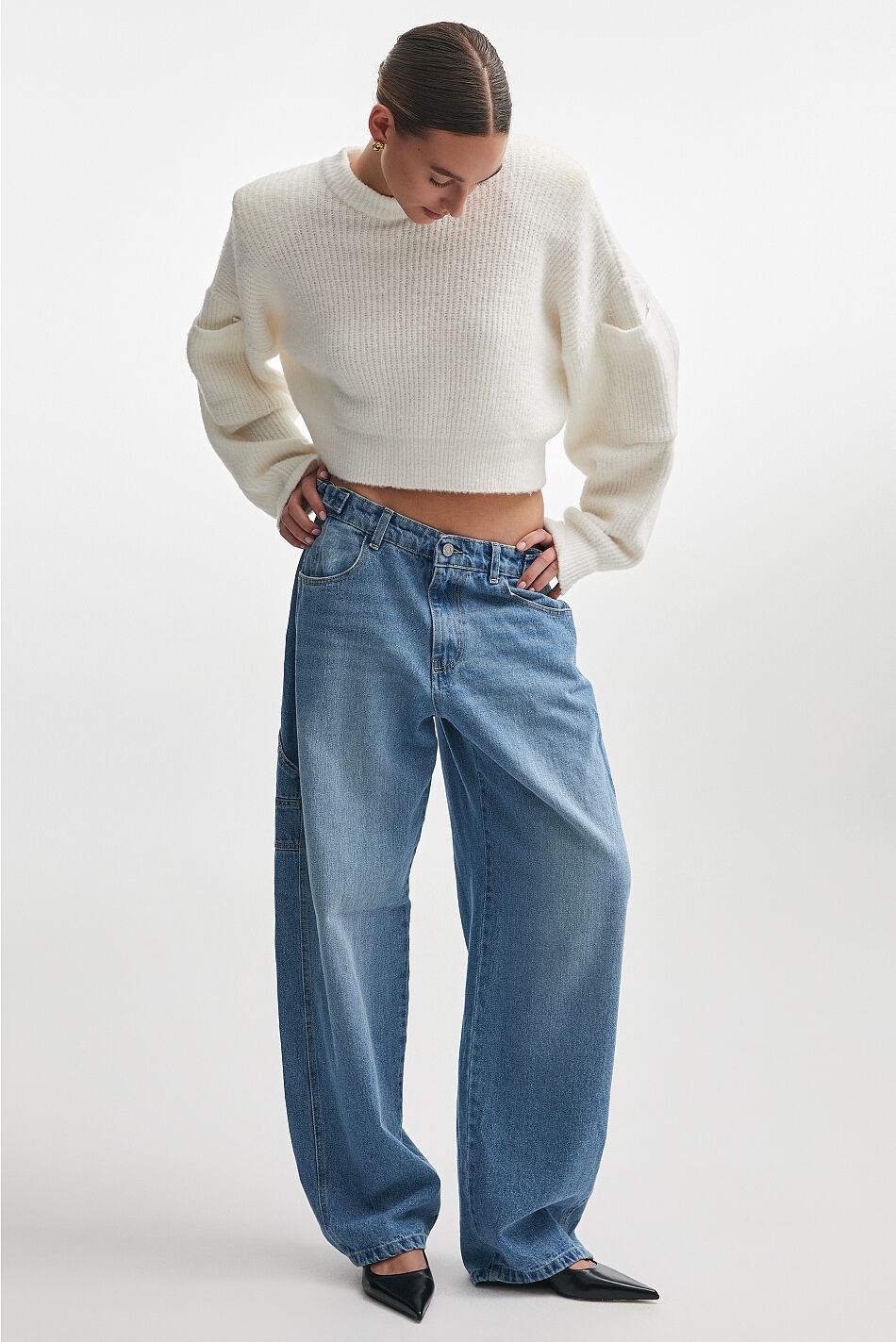 JEANIE DENIM TROUSERS M/W