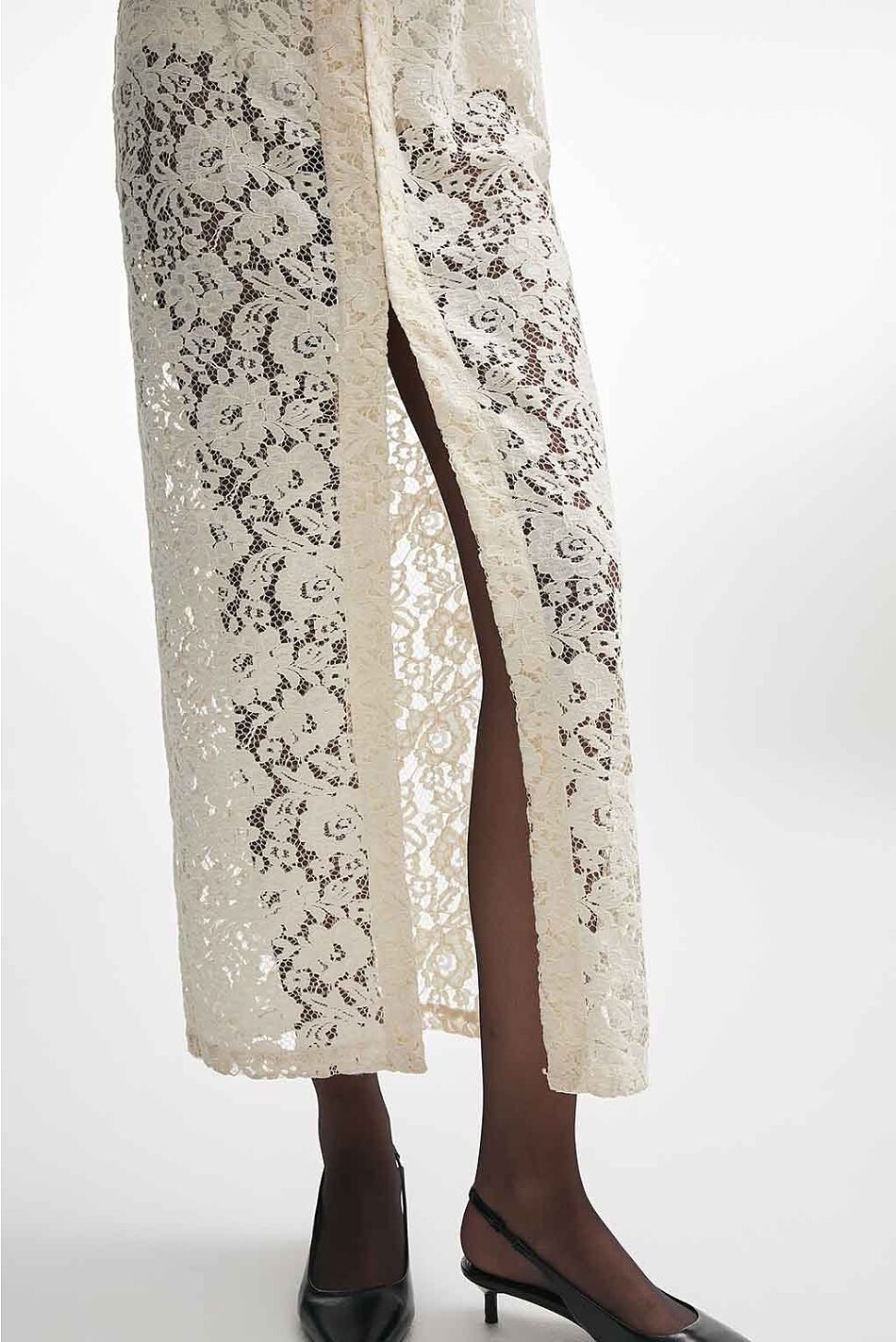 LACER MAXI DRESS