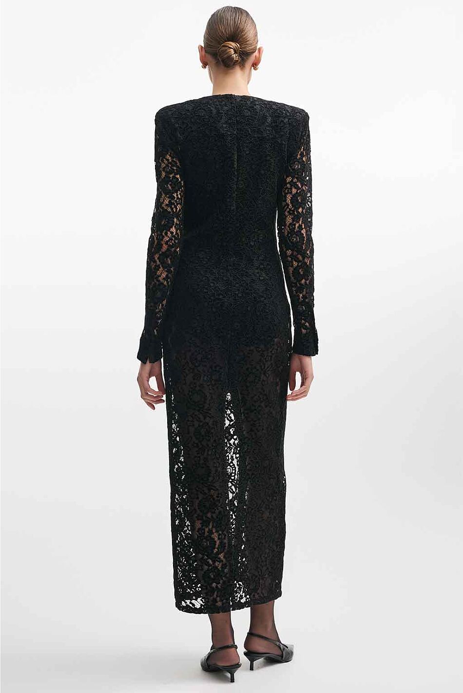 LACER MAXI DRESS