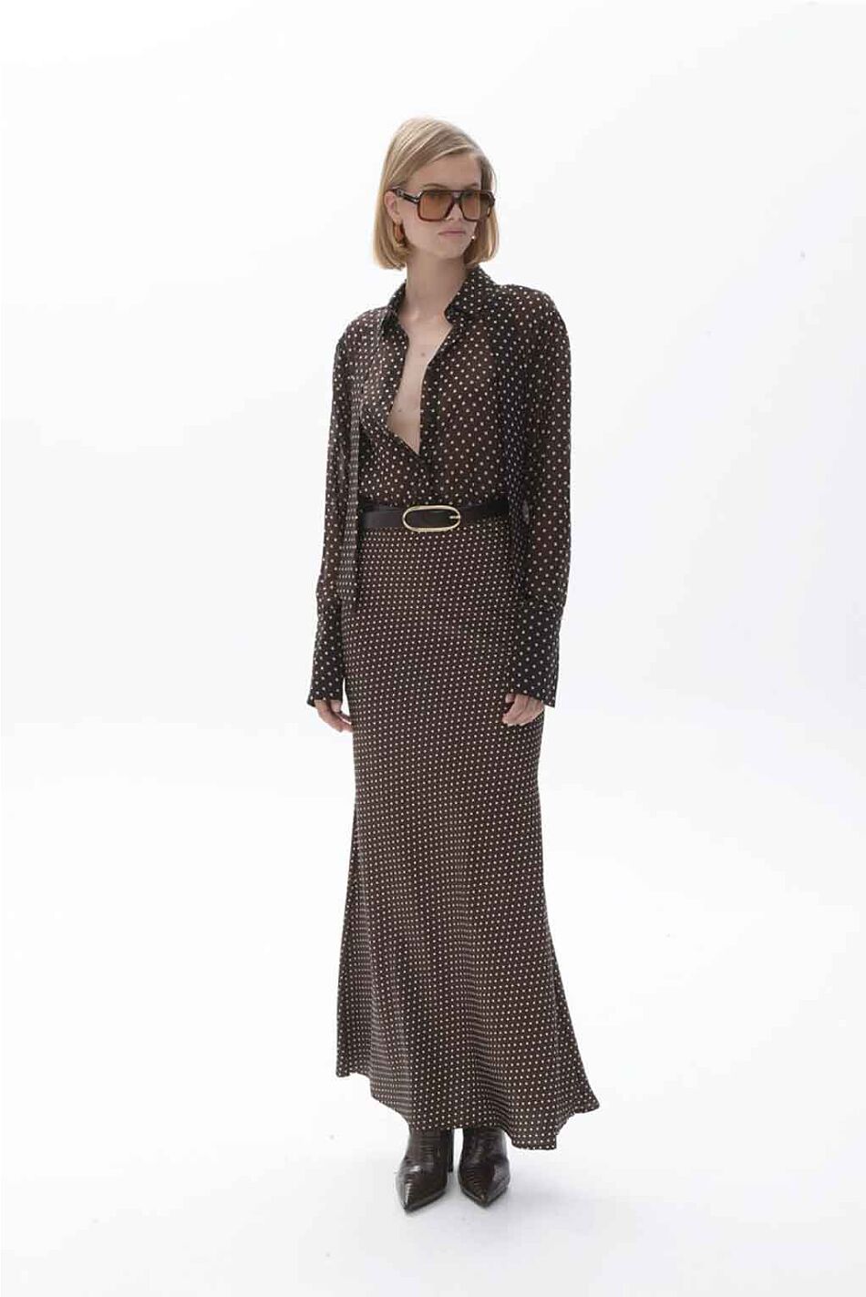 PECAN MAXI SKIRT