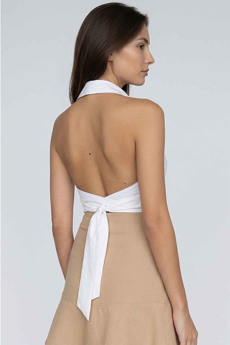 BACKLESS SHIRT TOP