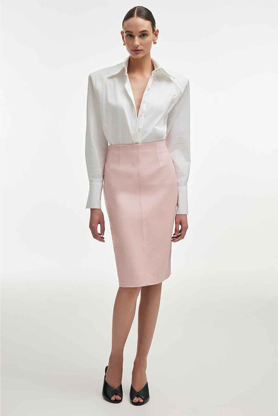 CANDY LEATHER SKIRT