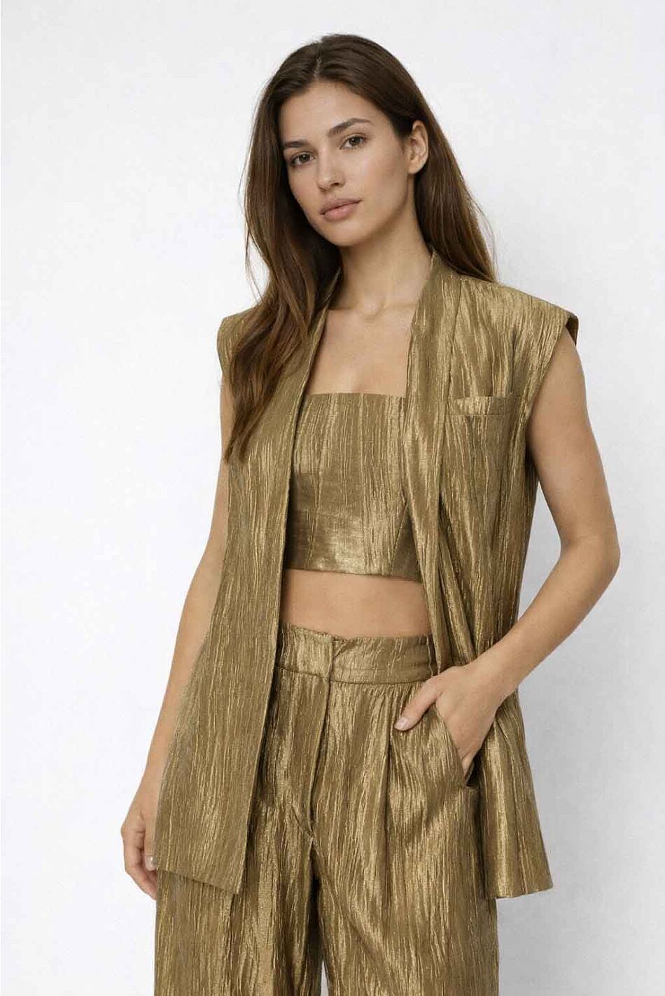 DIVOTE SLEEVELESS VEST