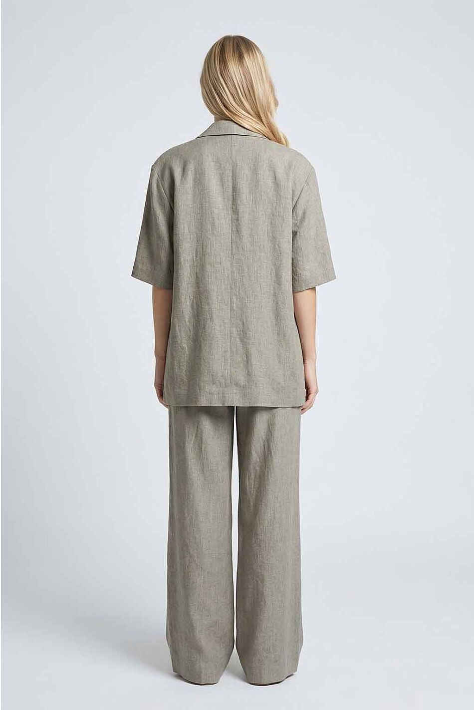 EARTHY SHORTSLEEVE BLAZER