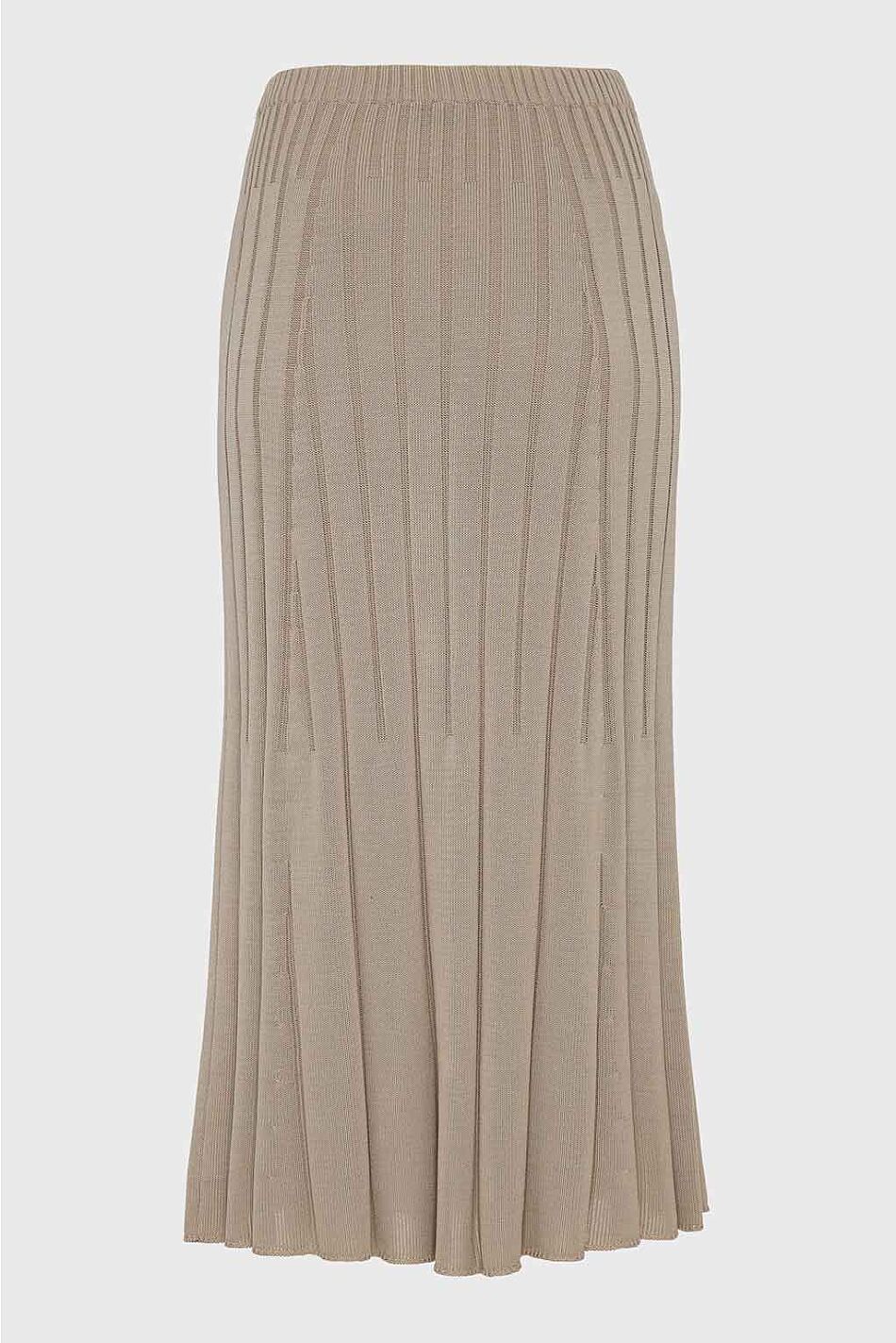 FEMME  KNITTED SKIRT