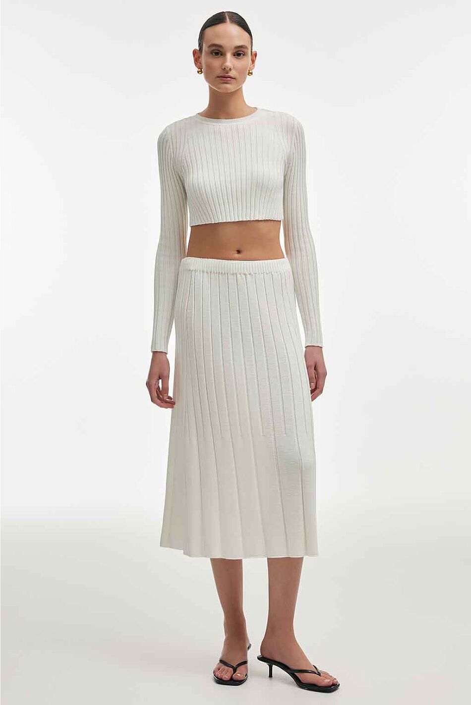 FEMME  KNITTED SKIRT