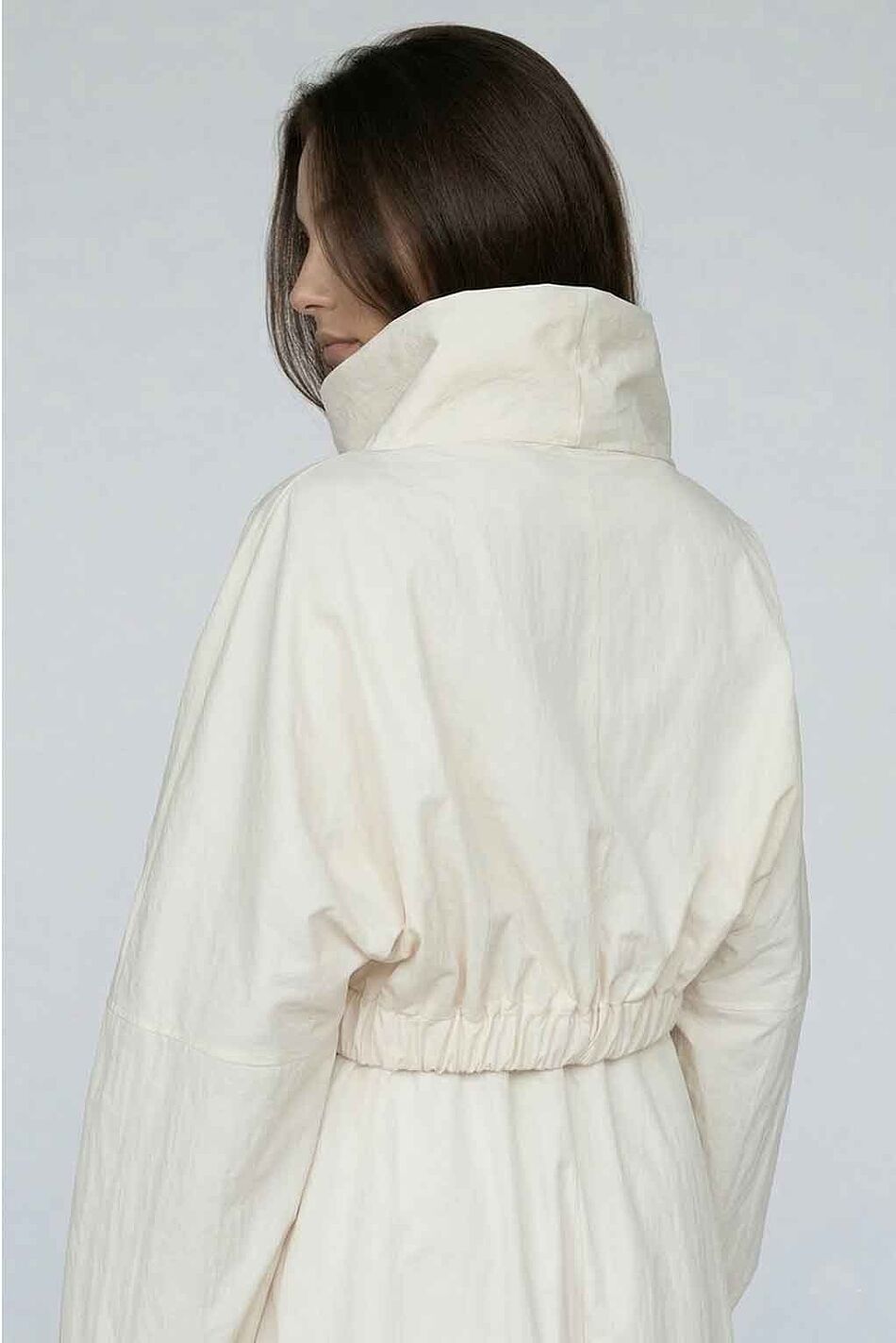 SHAPE HIGH COLLAR SHIRT