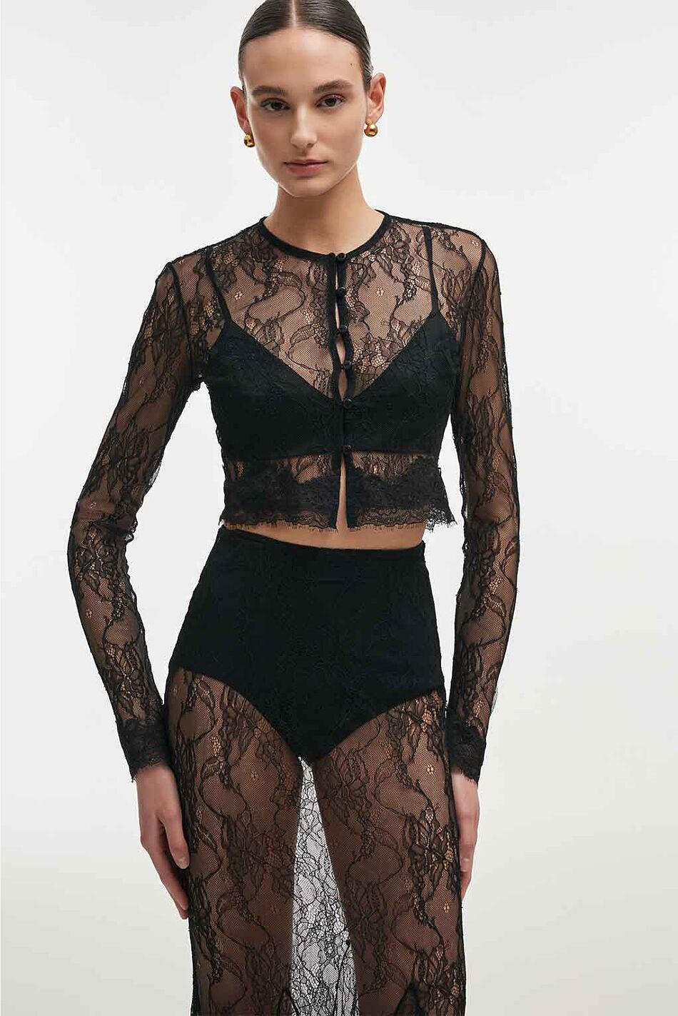 VEIL CARDIGAN TOP